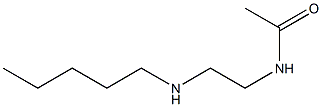 N-[2-(pentylamino)ethyl]acetamide 结构式