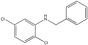 N-benzyl-2,5-dichloroaniline 结构式