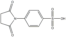 4-(2,5-dioxo-1-pyrrolidinyl)benzenesulfonic acid 结构式