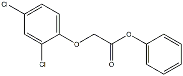 phenyl 2-(2,4-dichlorophenoxy)acetate 结构式