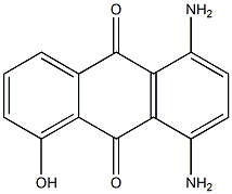 1-Hydroxy-5,8-diaminoanthraquinone 结构式