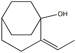 (Z)-2-Ethylidenebicyclo[3.2.2]nonan-1-ol 结构式