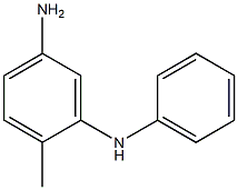 5-Amino-2-methylphenyl(phenyl)amine 结构式