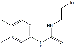 1-(2-Bromoethyl)-3-(3,4-xylyl)urea 结构式