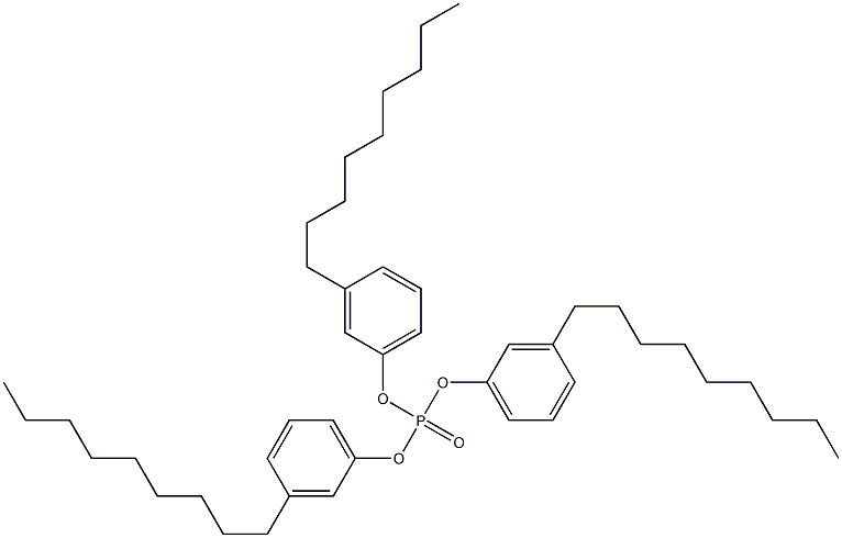 Phosphoric acid tri(3-nonylphenyl) ester 结构式