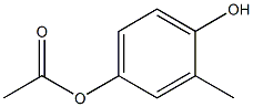 2-Methyl-4-acetoxyphenol 结构式