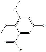 5-Chloro-2,3-dimethoxy-1-nitrobenzene 结构式