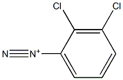 2,3-Dichlorobenzenediazonium 结构式