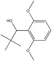 1-(2,6-Dimethoxyphenyl)-2,2-dimethyl-1-propanol 结构式