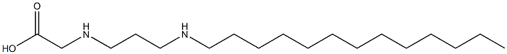 N-[3-(Tridecylamino)propyl]aminoacetic acid 结构式