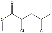 2,4-Dichlorocaproic acid methyl ester 结构式