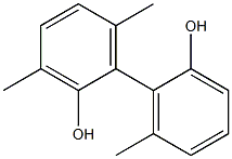 3,6,6'-Trimethyl-1,1'-biphenyl-2,2'-diol 结构式