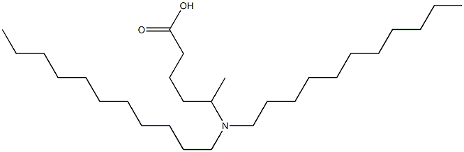 5-(Diundecylamino)hexanoic acid 结构式