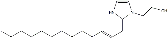 2-(2-Tridecenyl)-4-imidazoline-1-ethanol 结构式