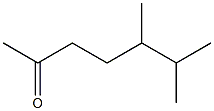 5,6-Dimethyl-2-heptanone 结构式