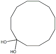 1,1-Cyclododecanediol 结构式
