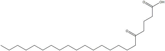 5-Oxodocosanoic acid 结构式