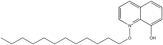 8-Hydroxy-1-dodecyloxyquinolinium 结构式