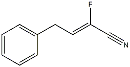 2-Fluoro-4-phenyl-2-butenenitrile 结构式