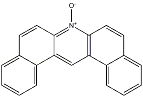 Dibenz[a,j]acridine 7-oxide 结构式