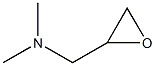 N-(Oxiranylmethyl)-N,N-dimethylamine 结构式