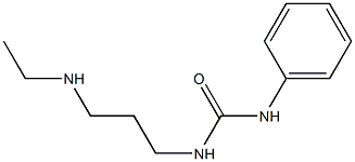 N-(3-Ethylaminopropyl)-N'-phenylurea 结构式