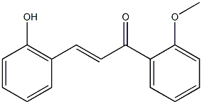 (E)-2'-Methoxy-6-hydroxychalcone 结构式