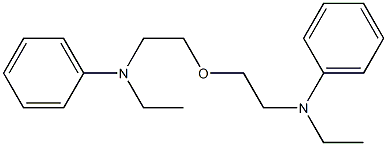 Bis[2-(N-ethylanilino)ethyl] ether 结构式