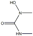 1,3-Dimethyl-1-hydroxyurea 结构式