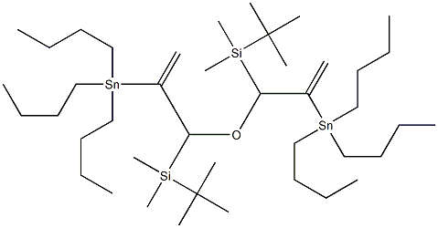 (tert-Butyldimethylsilyl)[2-(tributylstannyl)allyl] ether 结构式