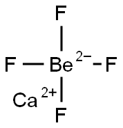 Calcium tetrafluoroberyllate 结构式