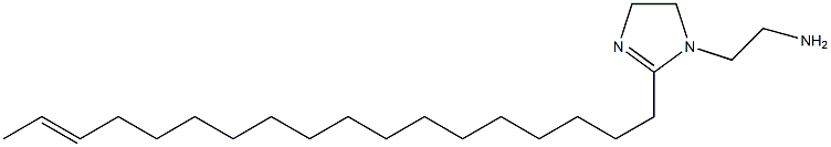 1-(2-Aminoethyl)-2-(16-octadecenyl)-2-imidazoline 结构式