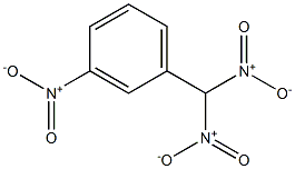 1-Dinitromethyl-3-nitrobenzene 结构式