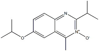2-Isopropyl-4-methyl-6-isopropoxyquinazoline 3-oxide 结构式