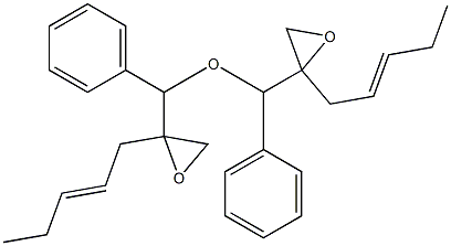 2-(2-Pentenyl)phenylglycidyl ether 结构式