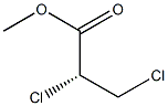 [R,(-)]-2,3-Dichloropropionic acid methyl ester 结构式