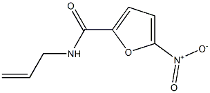 N-(2-Propenyl)-5-nitrofuran-2-carboxamide 结构式