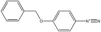 p-Benzyloxybenzenediazonium 结构式