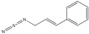 (E)-1-Azido-3-phenyl-2-propene 结构式