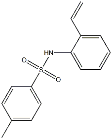 N-(2-Vinylphenyl)-p-toluenesulfonamide 结构式