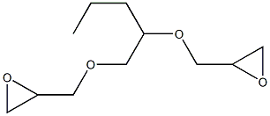 2,2'-[1,2-Pentanediylbis(oxymethylene)]bis(oxirane) 结构式