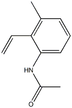 N-(2-Ethenyl-3-methylphenyl)acetamide 结构式