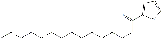 1-(Furan-2-yl)-1-pentadecanone 结构式