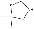 5,5-Dimethylthiazolidine 结构式