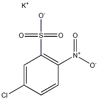 3-Chloro-6-nitrobenzenesulfonic acid potassium salt 结构式