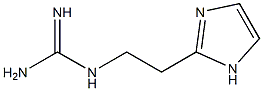 2-(2-Guanidinoethyl)-1H-imidazole 结构式