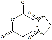 5,9-Methanooctahydro-1H-pyrano[3,4-d]oxepin-1,3,6,8-tetrone 结构式