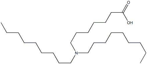 7-(Dinonylamino)heptanoic acid 结构式