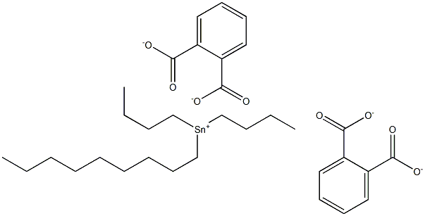 Bis(phthalic acid 1-nonyl)dibutyltin(IV) salt 结构式