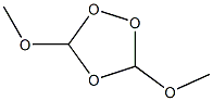 3,5-Dimethoxy-1,2,4-trioxolane 结构式